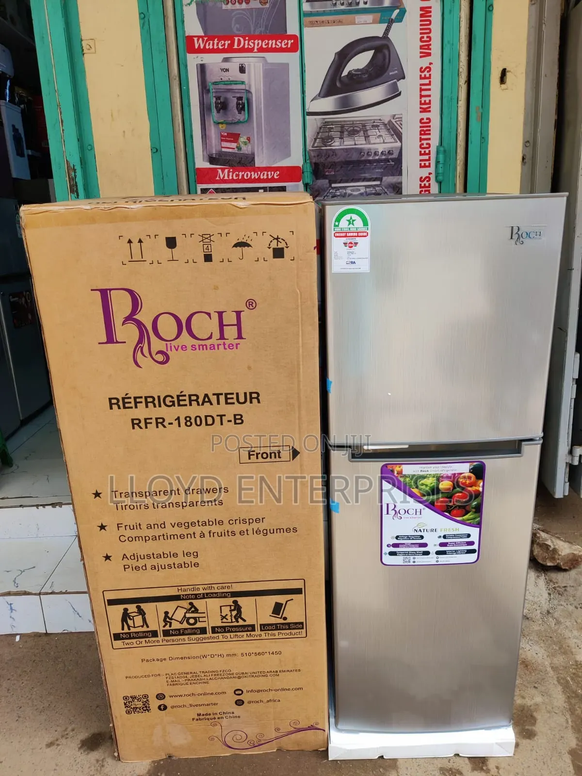 Roch Fridge 138L 180DT