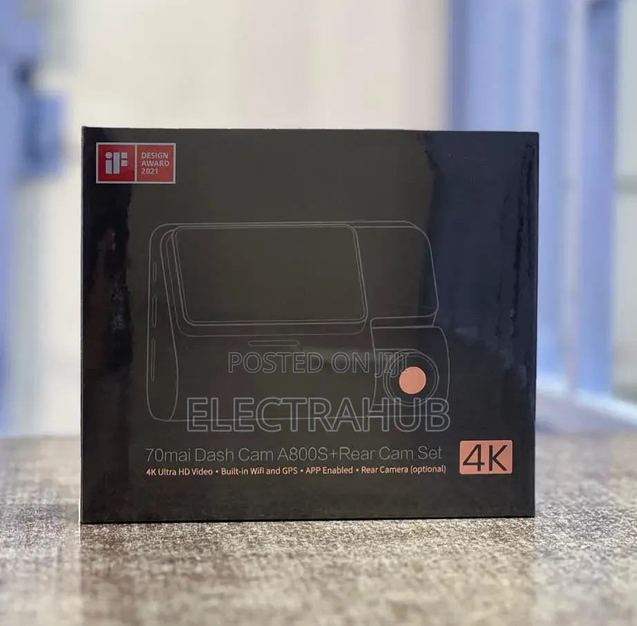 70mai A800s+Rear Cam Set 4K Dash Cam Brand New Sealed