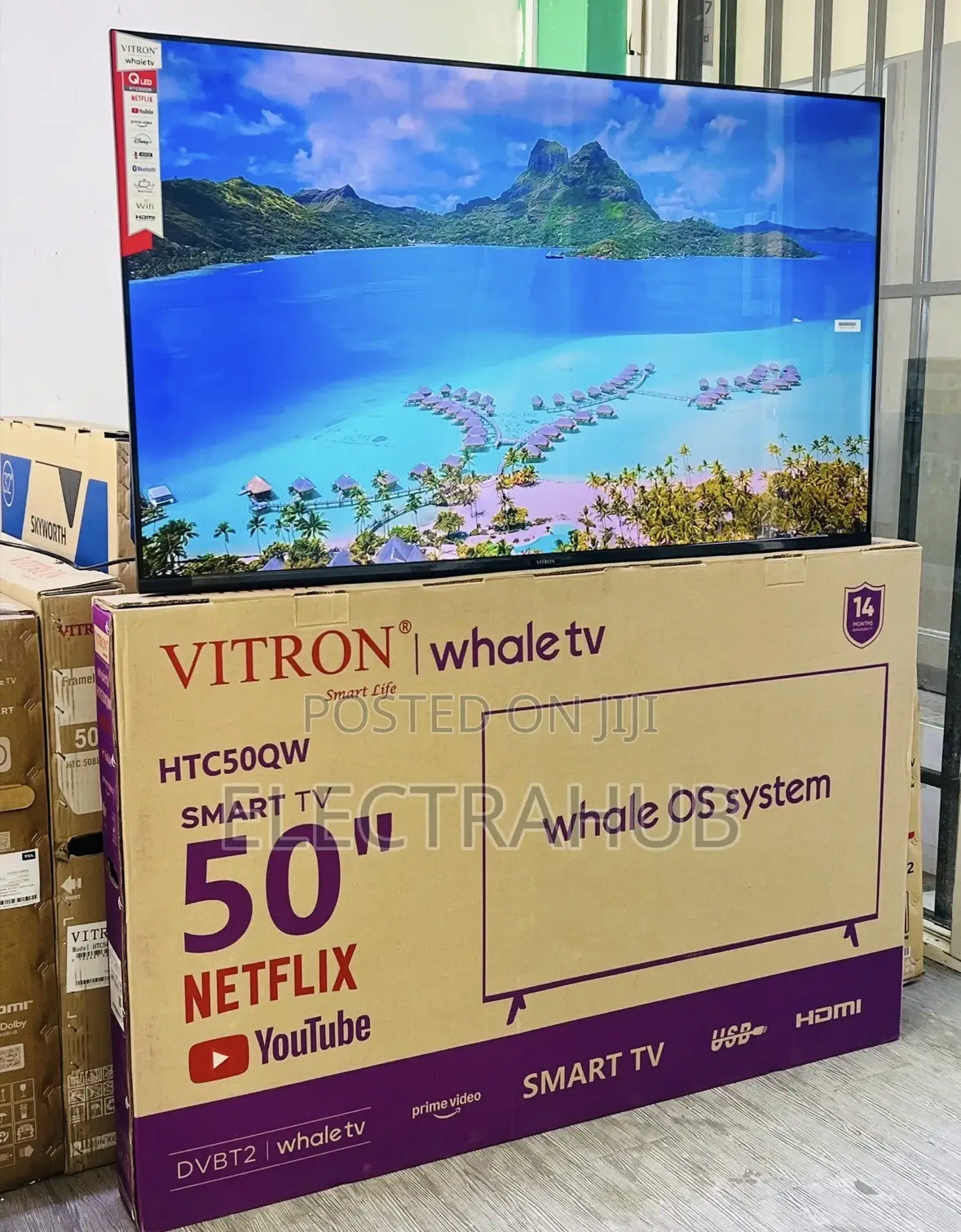 Vitron WhaleTV HTC50QW Smart TV Brand New Sealed