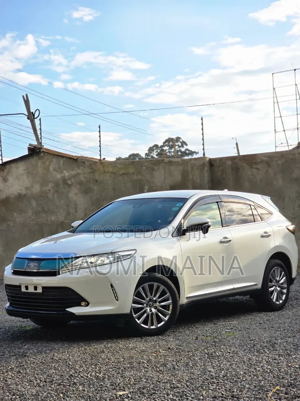 Toyota Harrier 2019 White