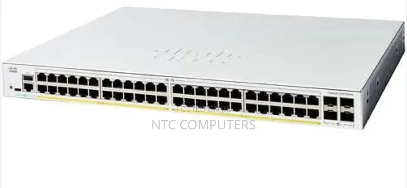 Cisco C1300-48p-4x 48-Port Gigabit PoE+ Layer 2 Switch