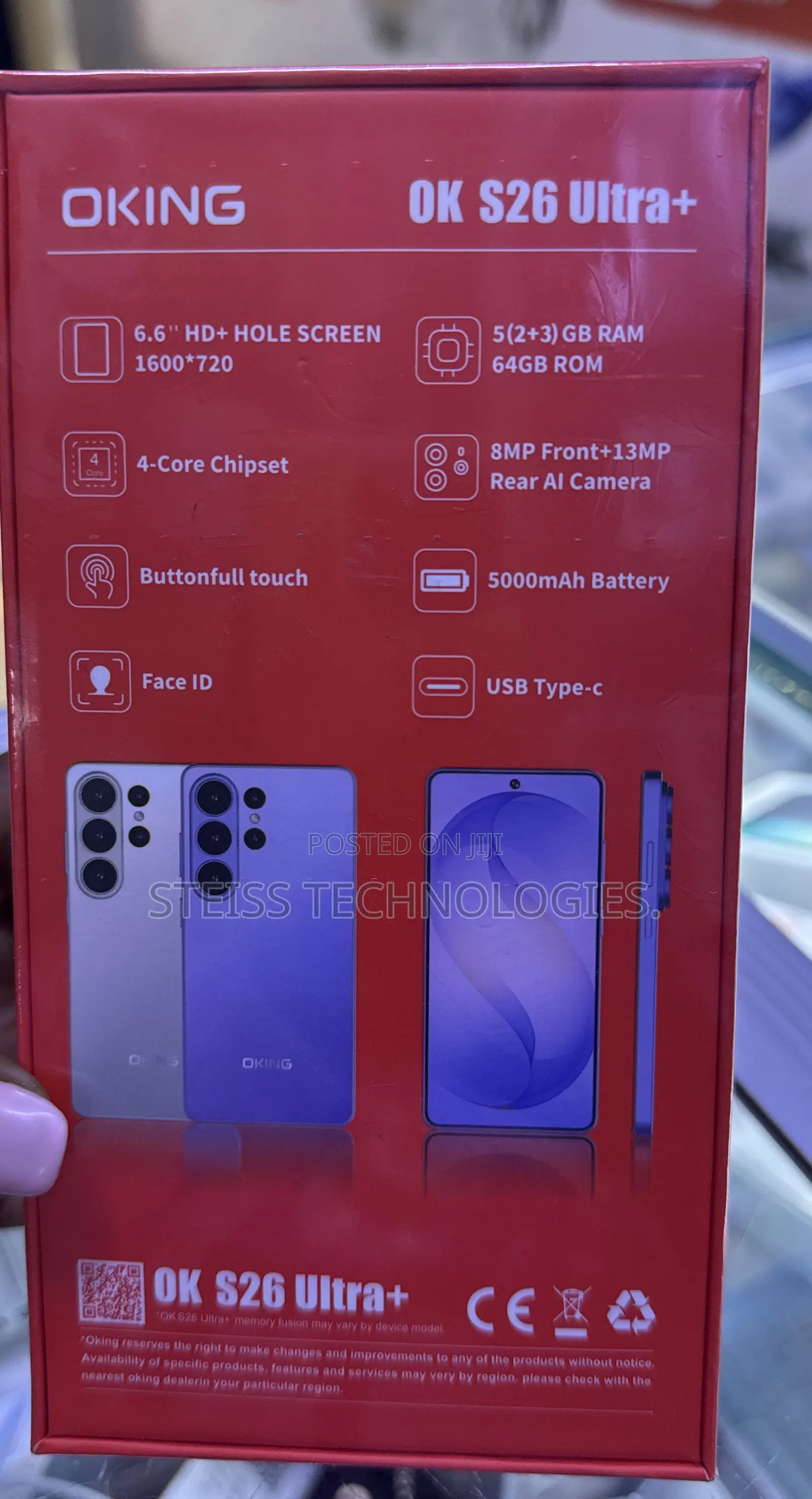 New Mobile Phone 64 GB Gold