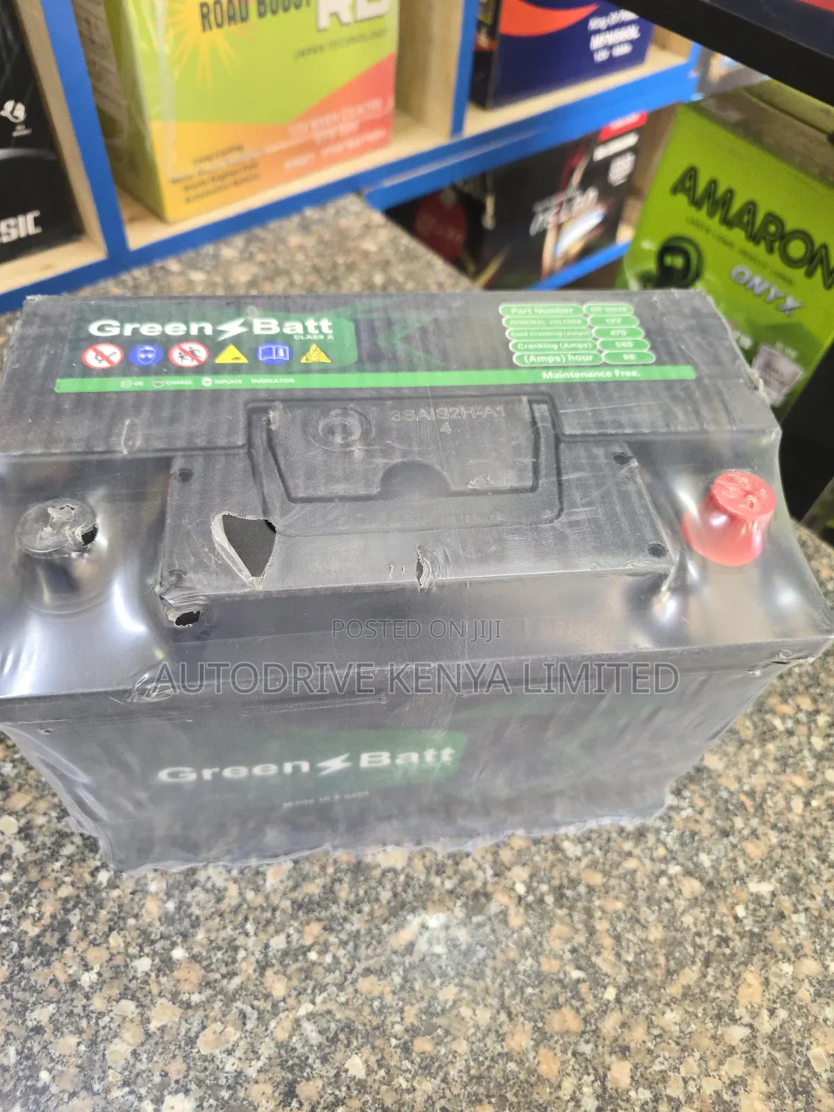DIN66 Greenbatt Car Battery