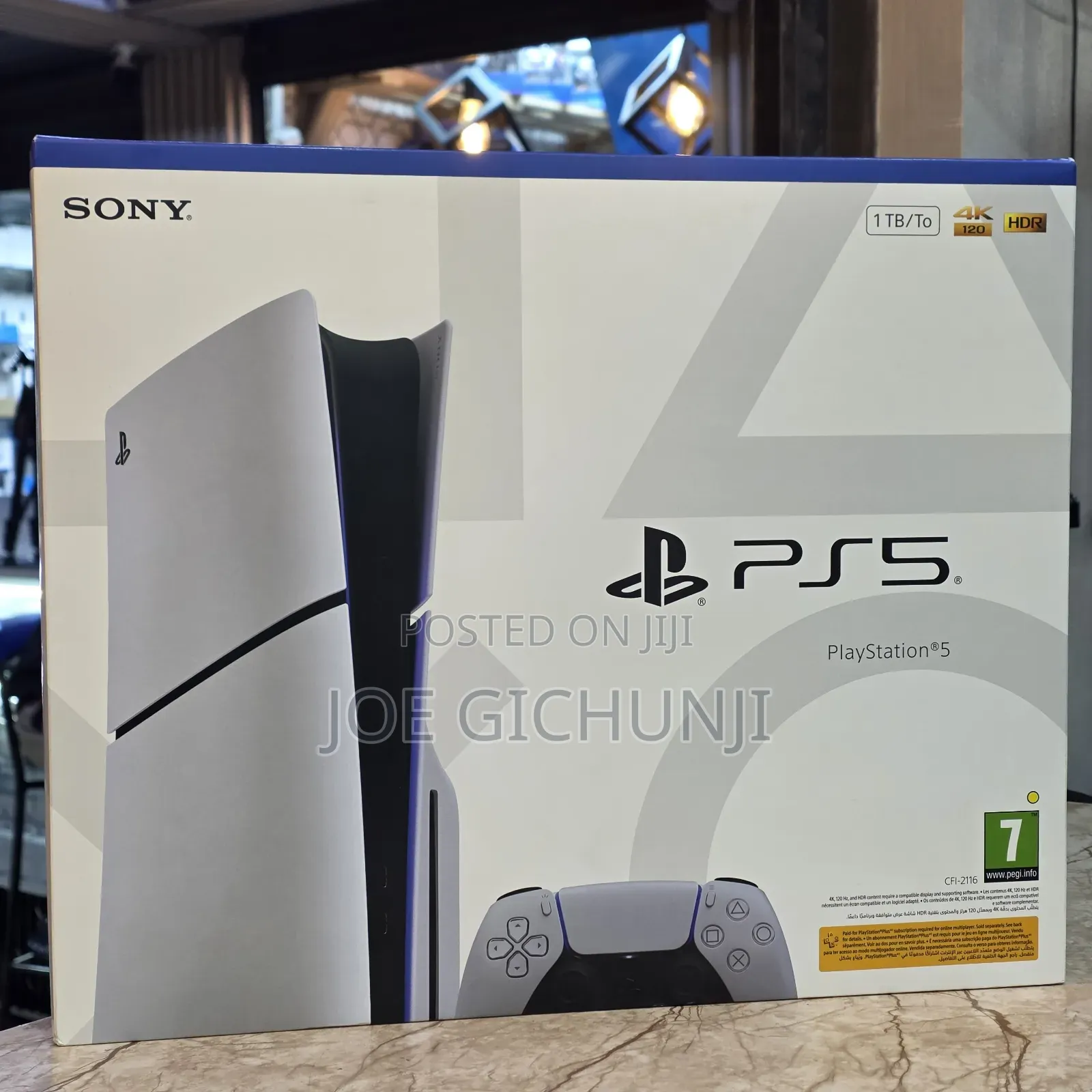 Sony PlayStation 5 Slim Disc Edition 1TB Console