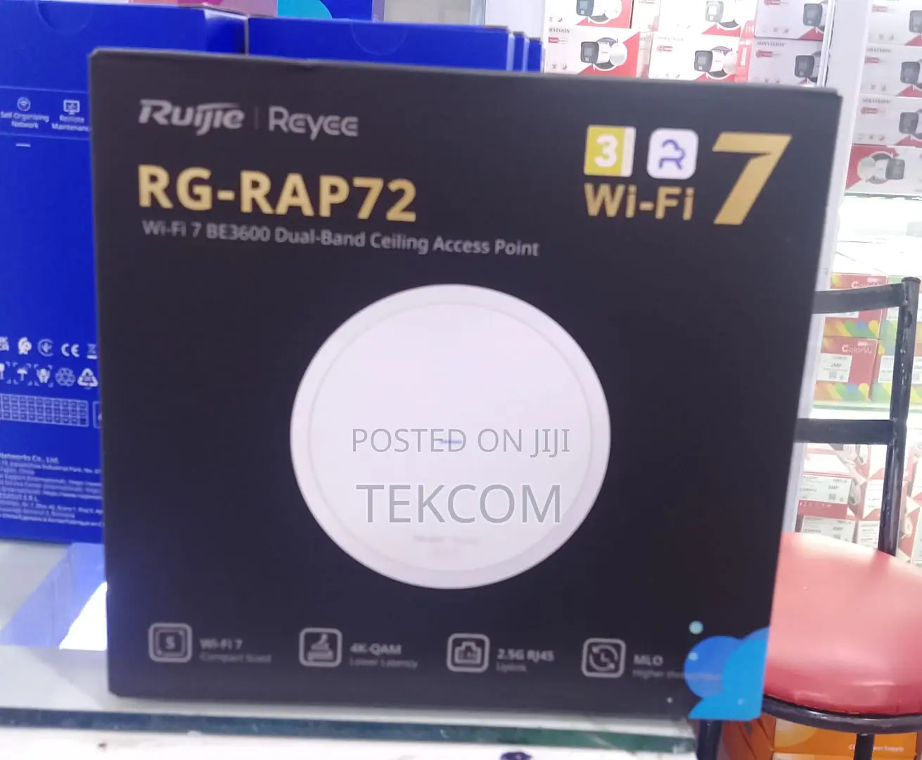 Ruijie Rg-Rap72 Wi-Fi 7 Dual-Band Ceiling Access Point