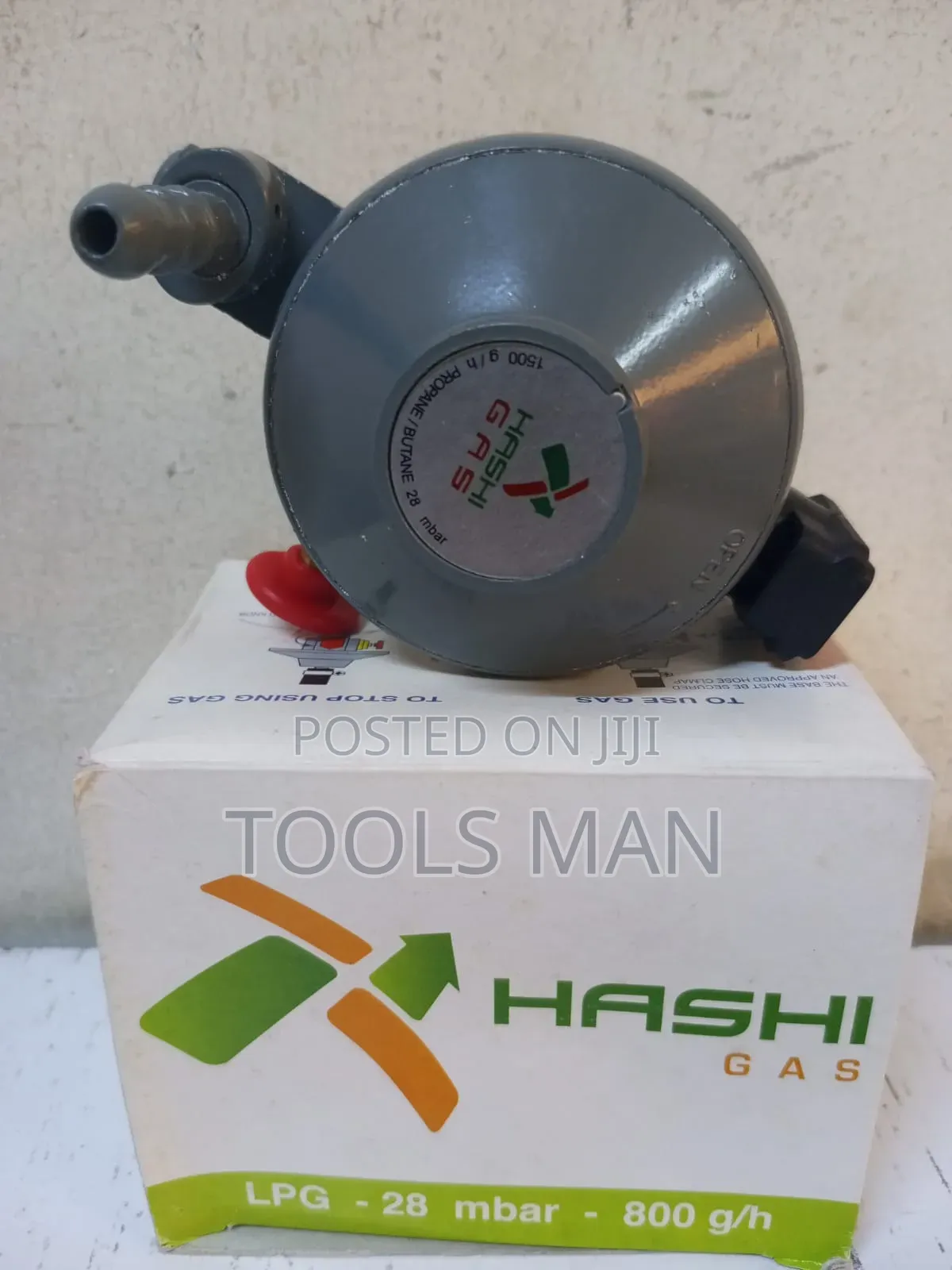 Gas Regulator Hashi Gas 28 Mbar 6kg