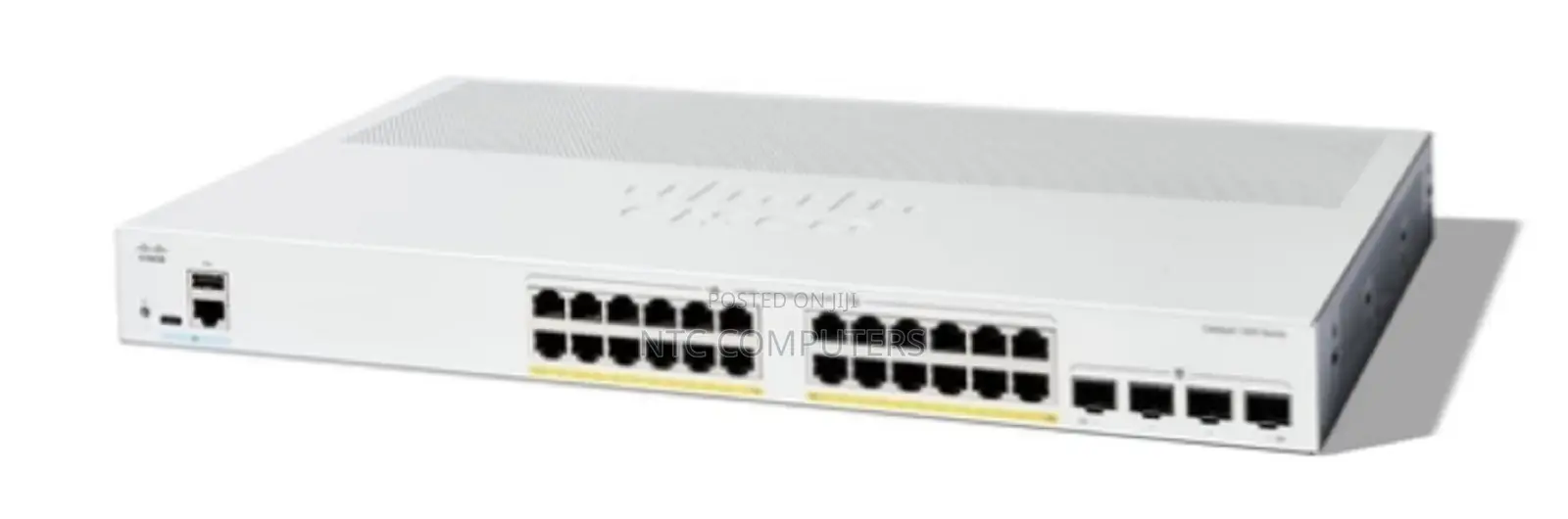 Cisco (C9200l-24p-4g-E) Catalyst 9200L 24-Port PoE+4x10G Uplink Switch