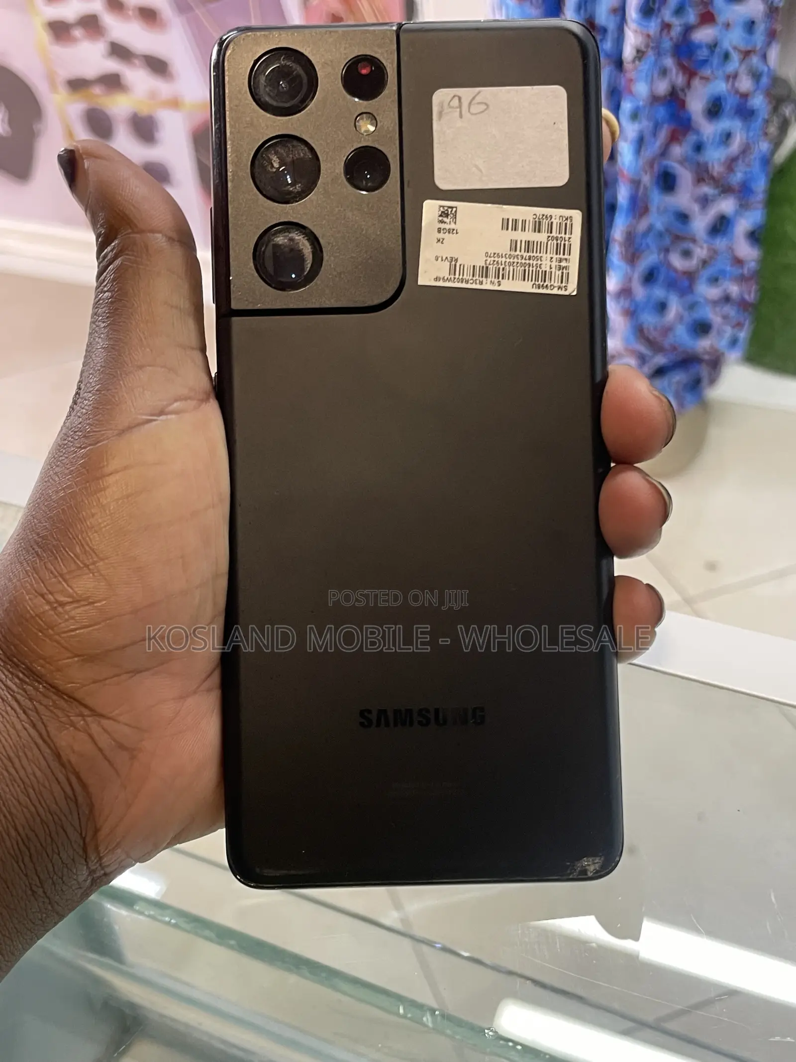 Samsung Galaxy S21 Ultra 5G 128 GB Black