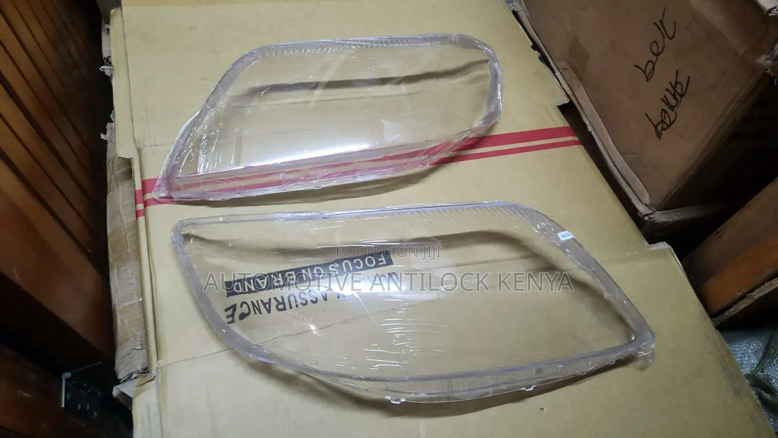 Ex Japan Probox New Model Bumper, Headlights and Nosecut