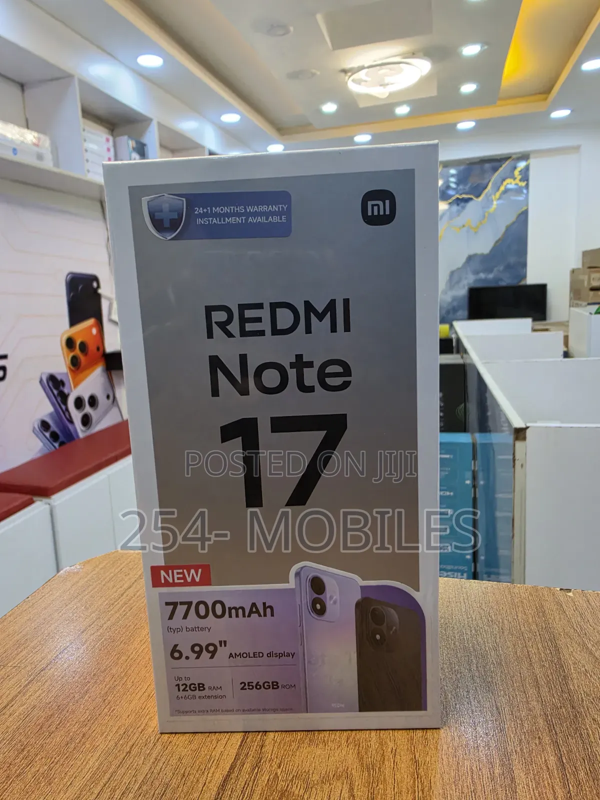 New Xiaomi Redmi Note 17 256 GB Black