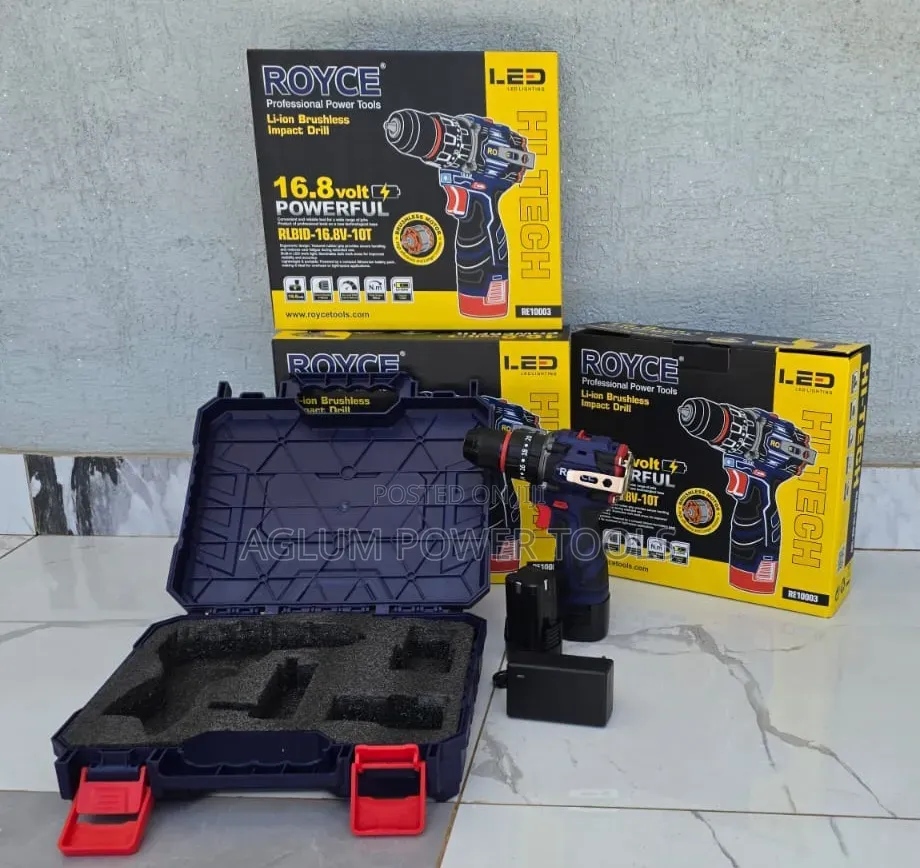 Royce Brushless Drill 16.4V