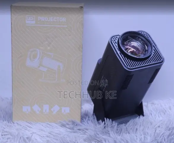 Portable LCD Projector 390 ANSI Lumens Android Supported Mini for Home