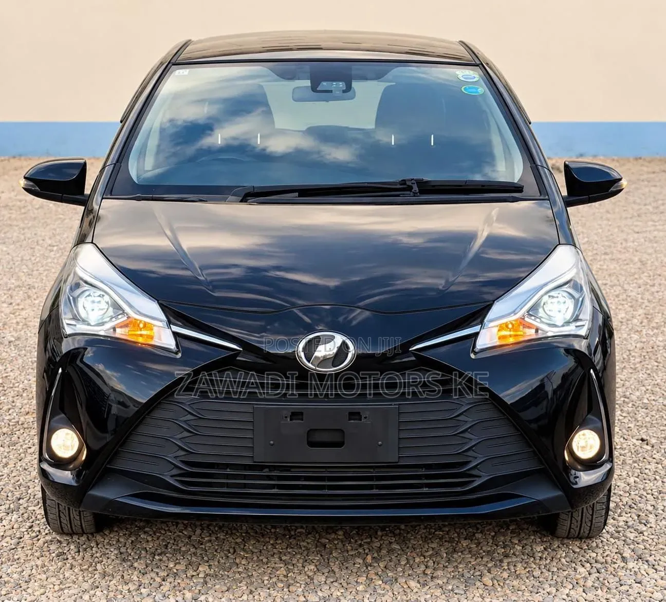 Toyota Vitz 2019 Matt Black