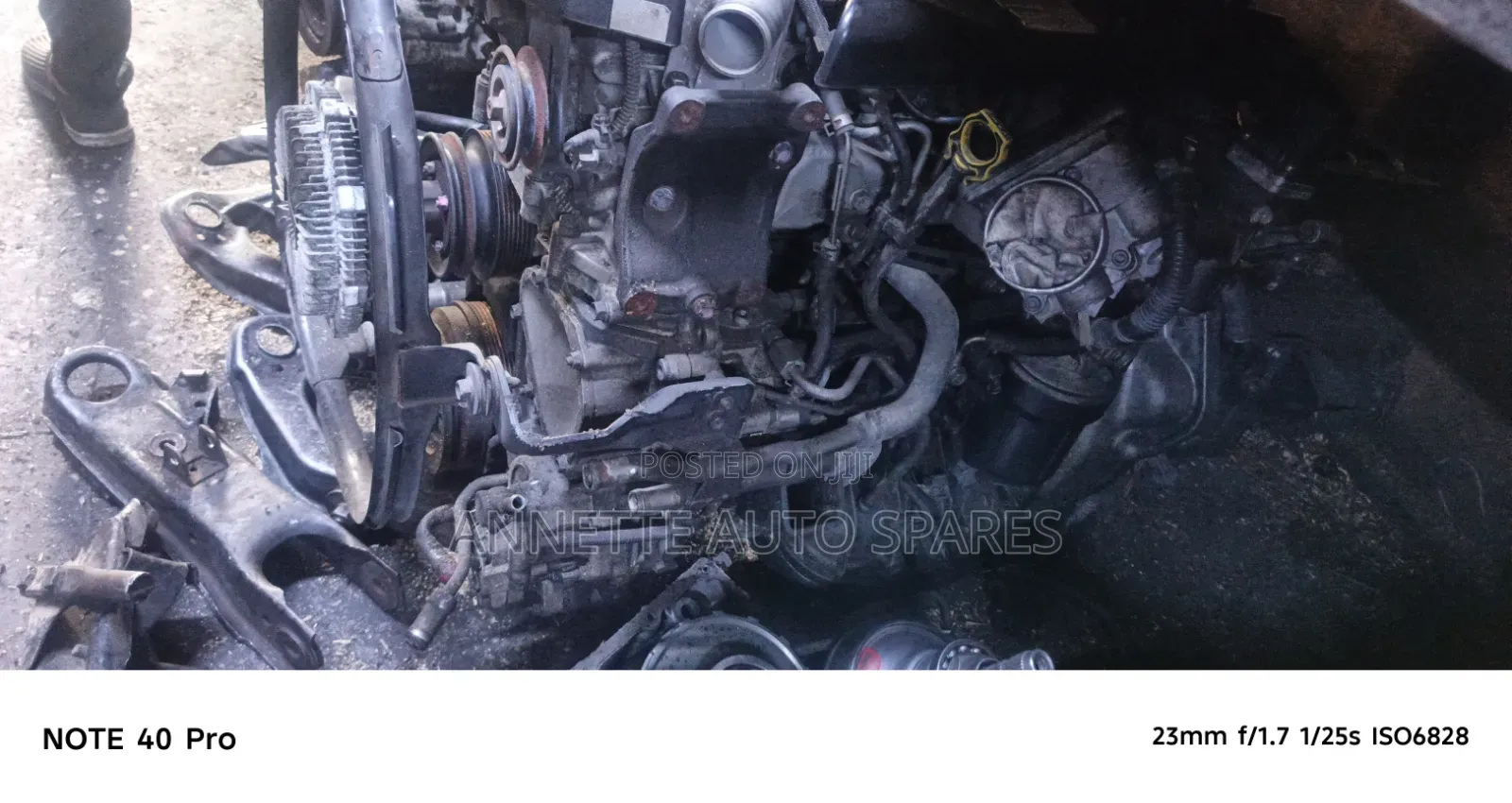 4jj1 Single Turbo Complete Engine Old Model