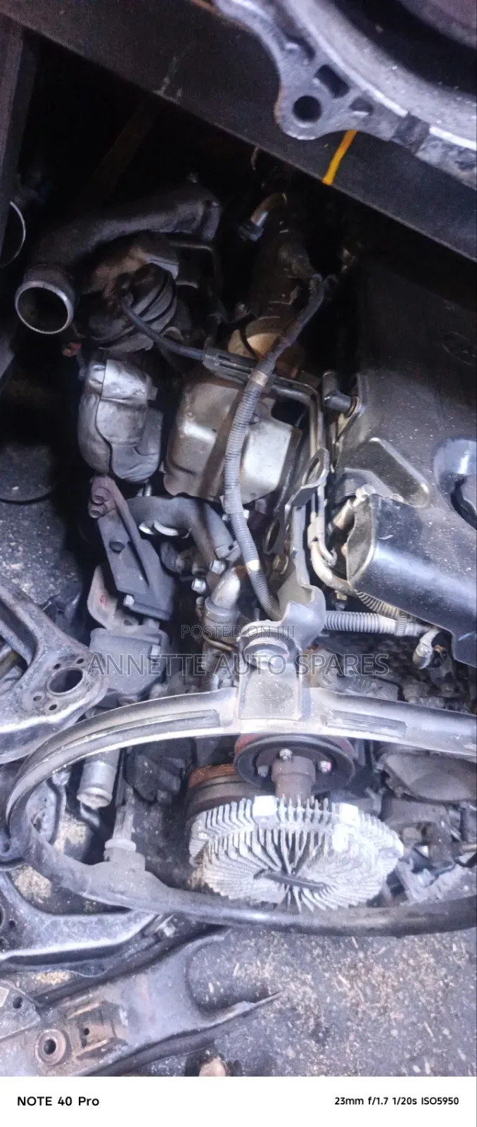 4jj1 Single Turbo Complete Engine Old Model