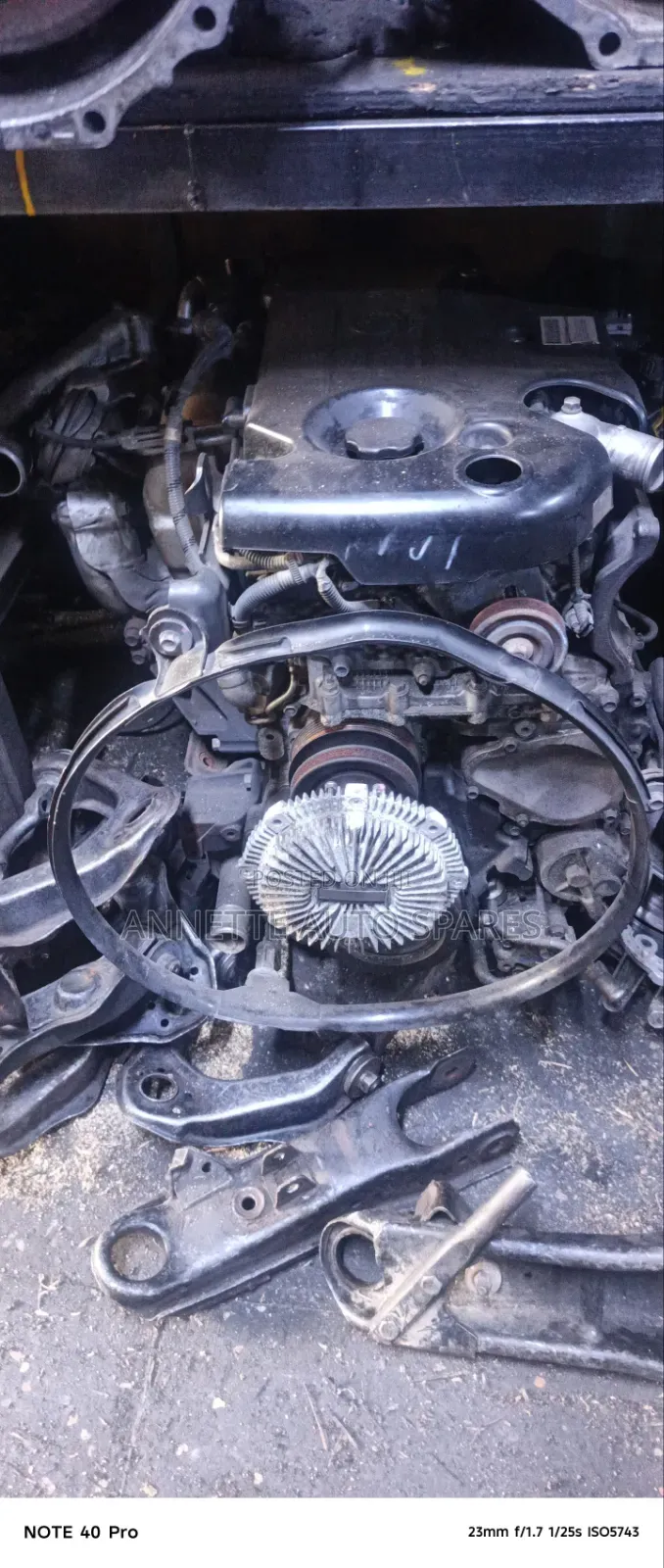 4jj1 Single Turbo Complete Engine Old Model