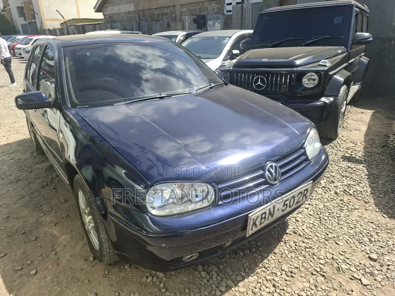 Volkswagen Golf 2003 Blue