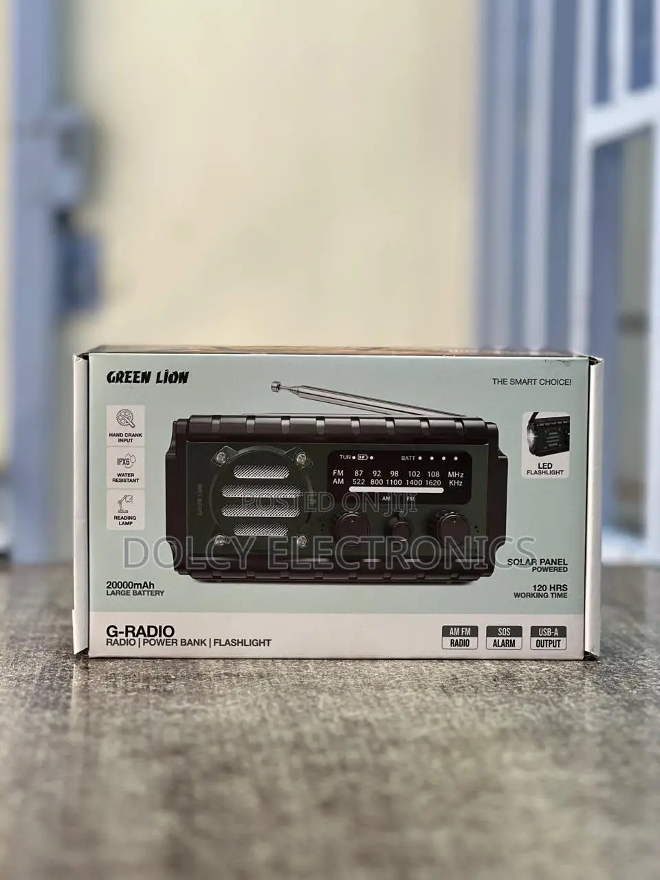 Green Lion G-Radio|Powerbank|Flashlight