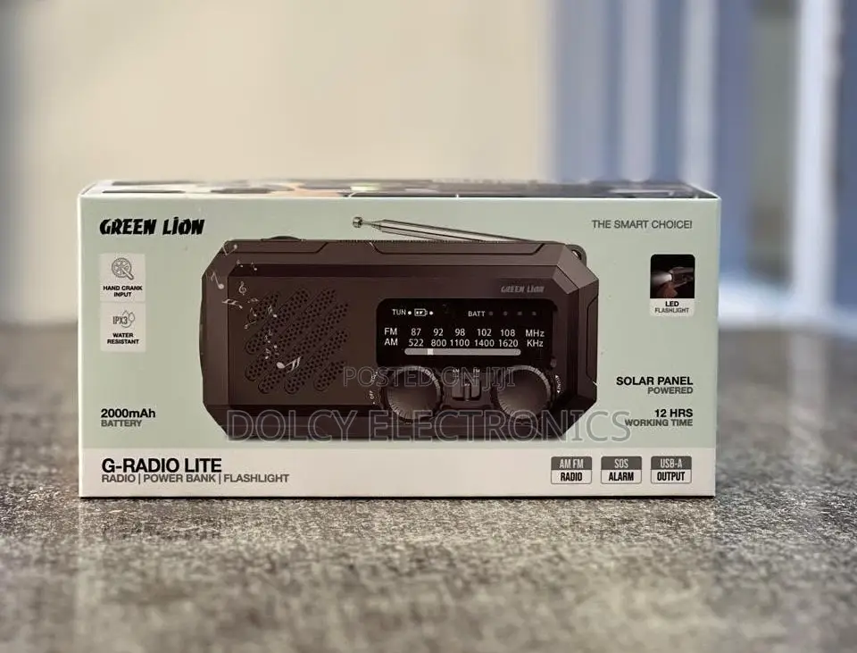 Green Lion G-Radio Lite|Powerbank|Flashlight