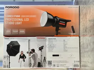 Porodo Lifestyle Cannes Studio Professional LED Studio Light.