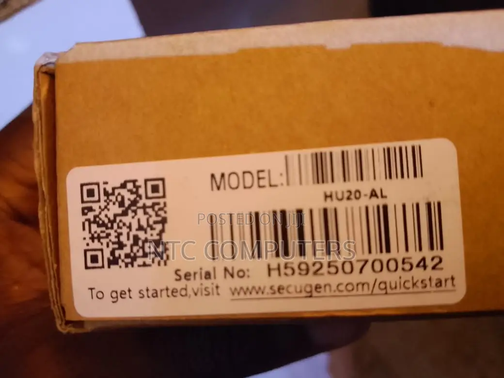Secugen Hu20-a Hamster Pro 20 USB Fingerprint Scanner