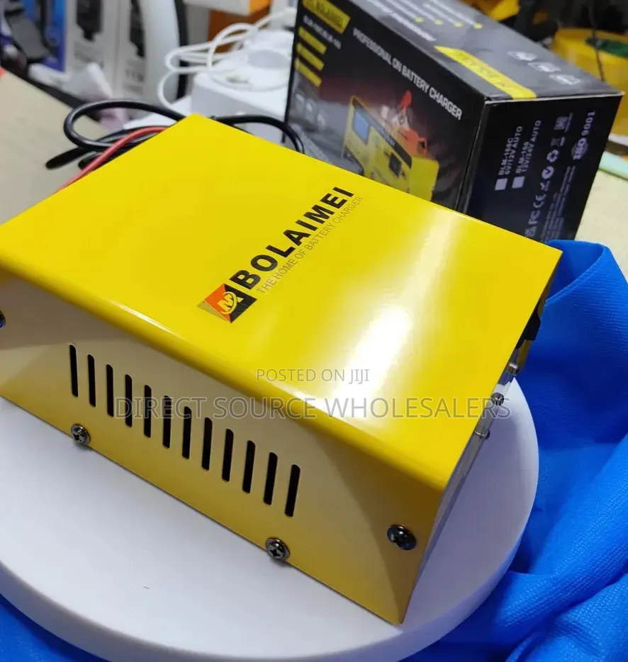 BOLAIMEI 15A Battery Charger for Automotive and Motorcycle Batteries