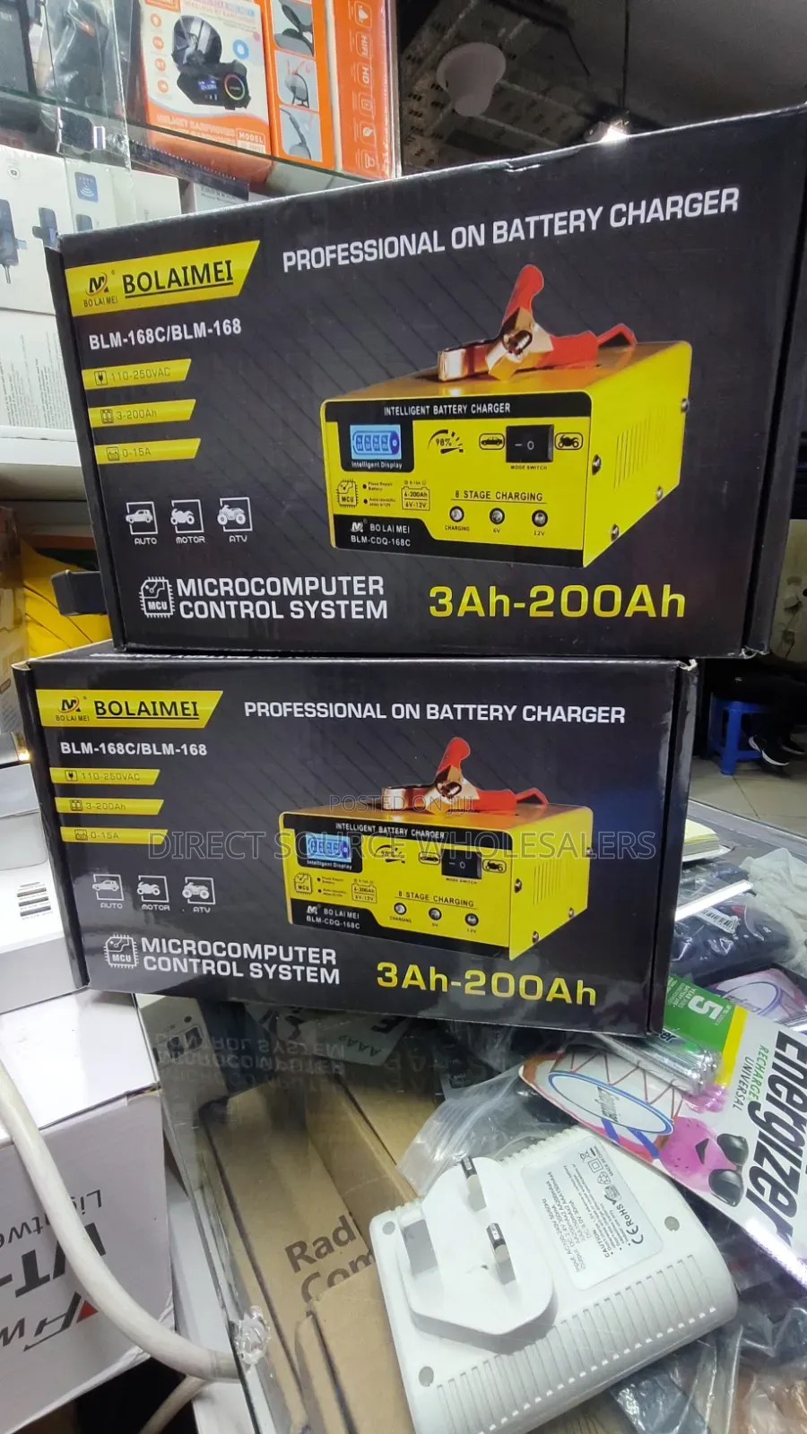 Multi-Stage Intelligent Battery Charger 3Ah-200Ah BLM-168