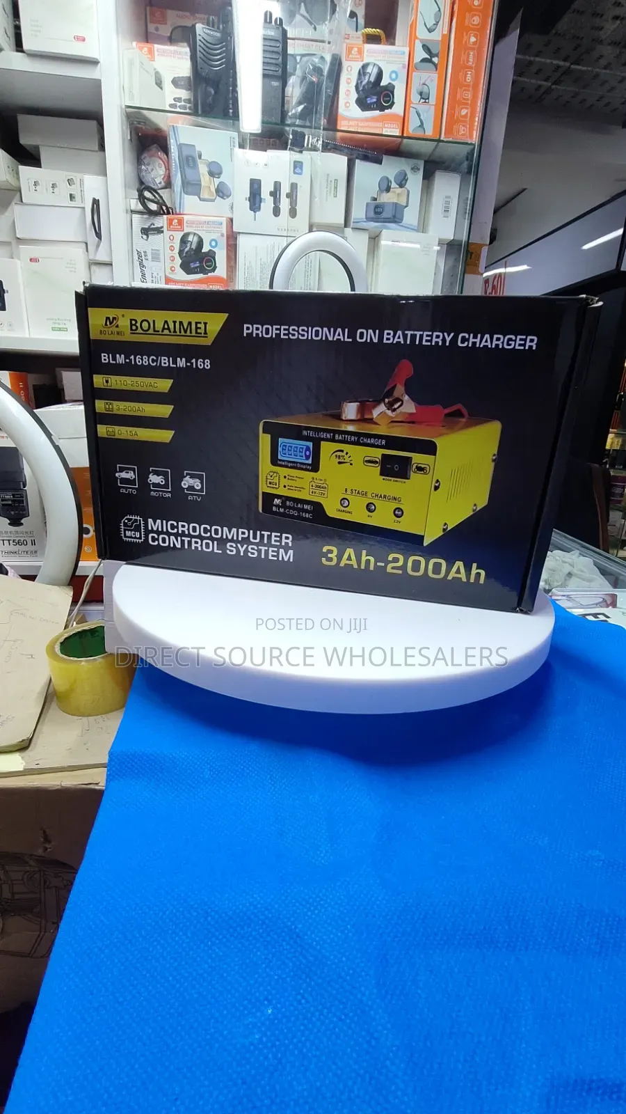 Multi-Stage Intelligent Battery Charger 3Ah-200Ah BLM-168