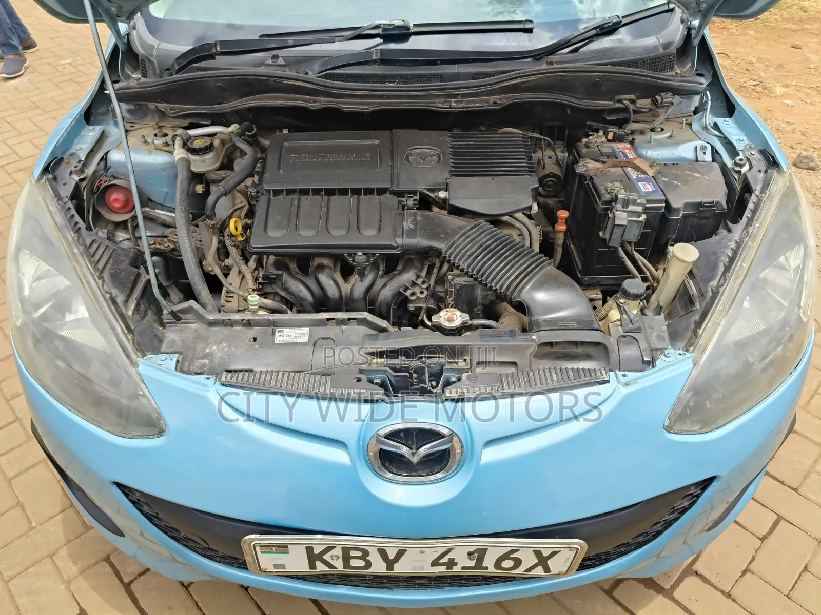 Mazda Demio 2007 Blue