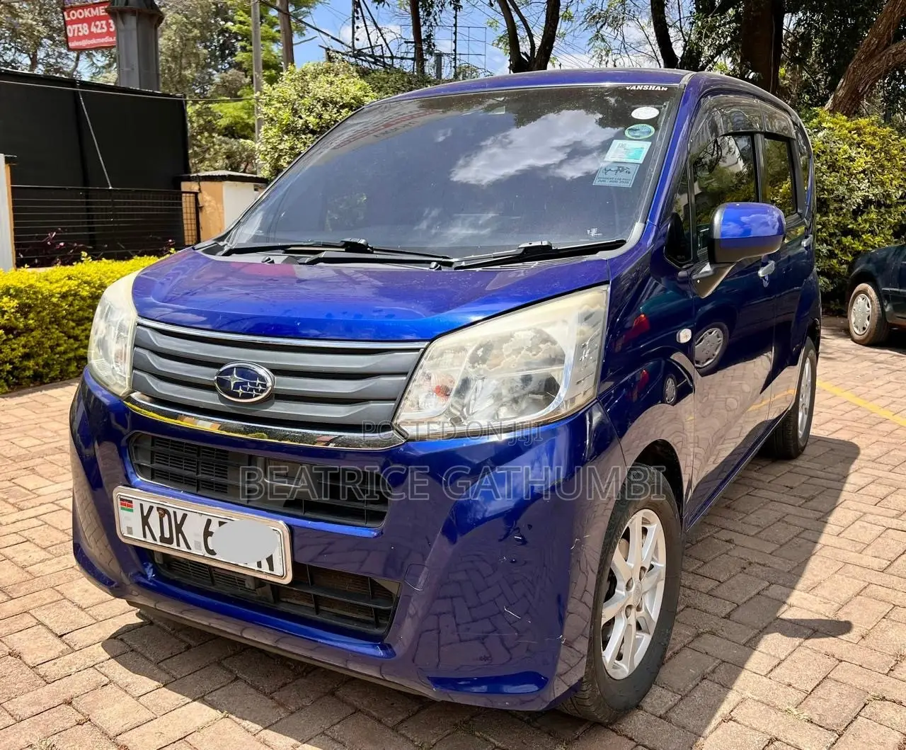 Subaru Stella 2015 Blue