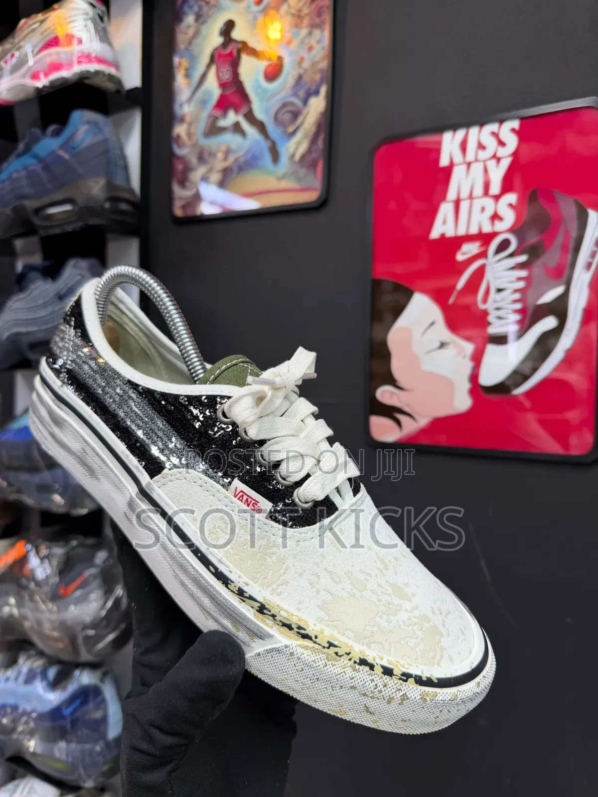 Vans Premium Authentic La Habana Black White.