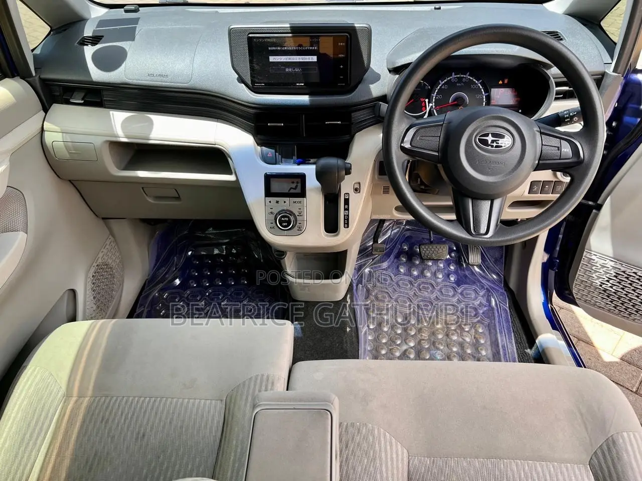 Subaru Stella 2015 Blue