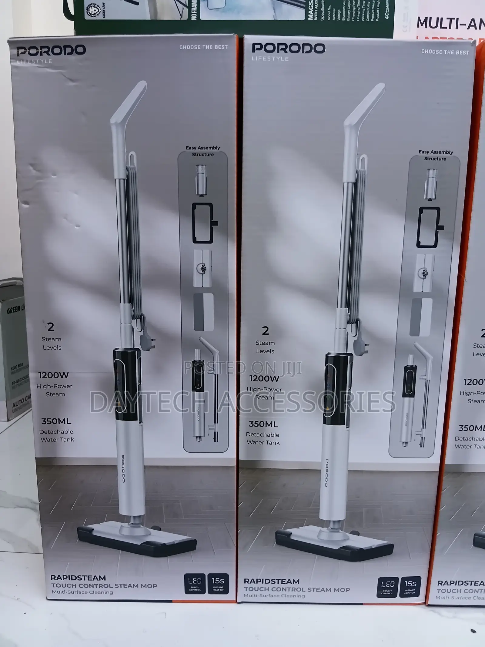 The Porodo Lifestyle RapidSteam Touch Control Steam Mop