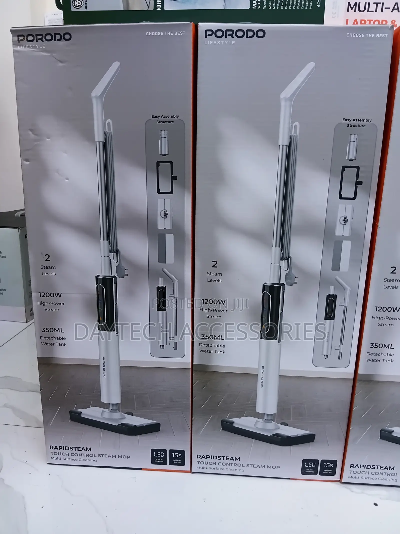 The Porodo Lifestyle RapidSteam Touch Control Steam Mop