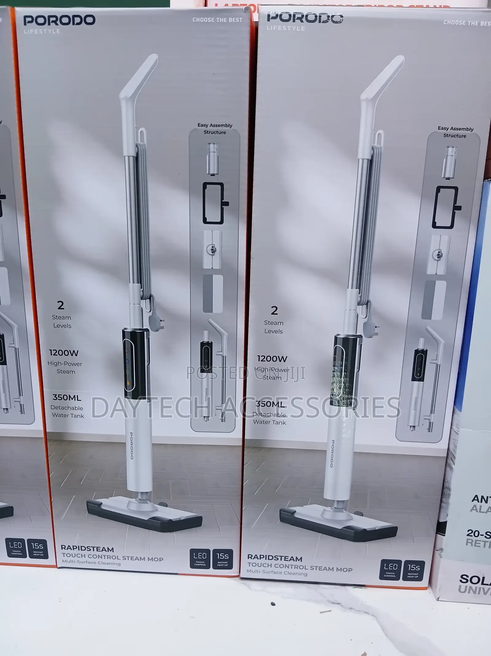 The Porodo Lifestyle RapidSteam Touch Control Steam Mop