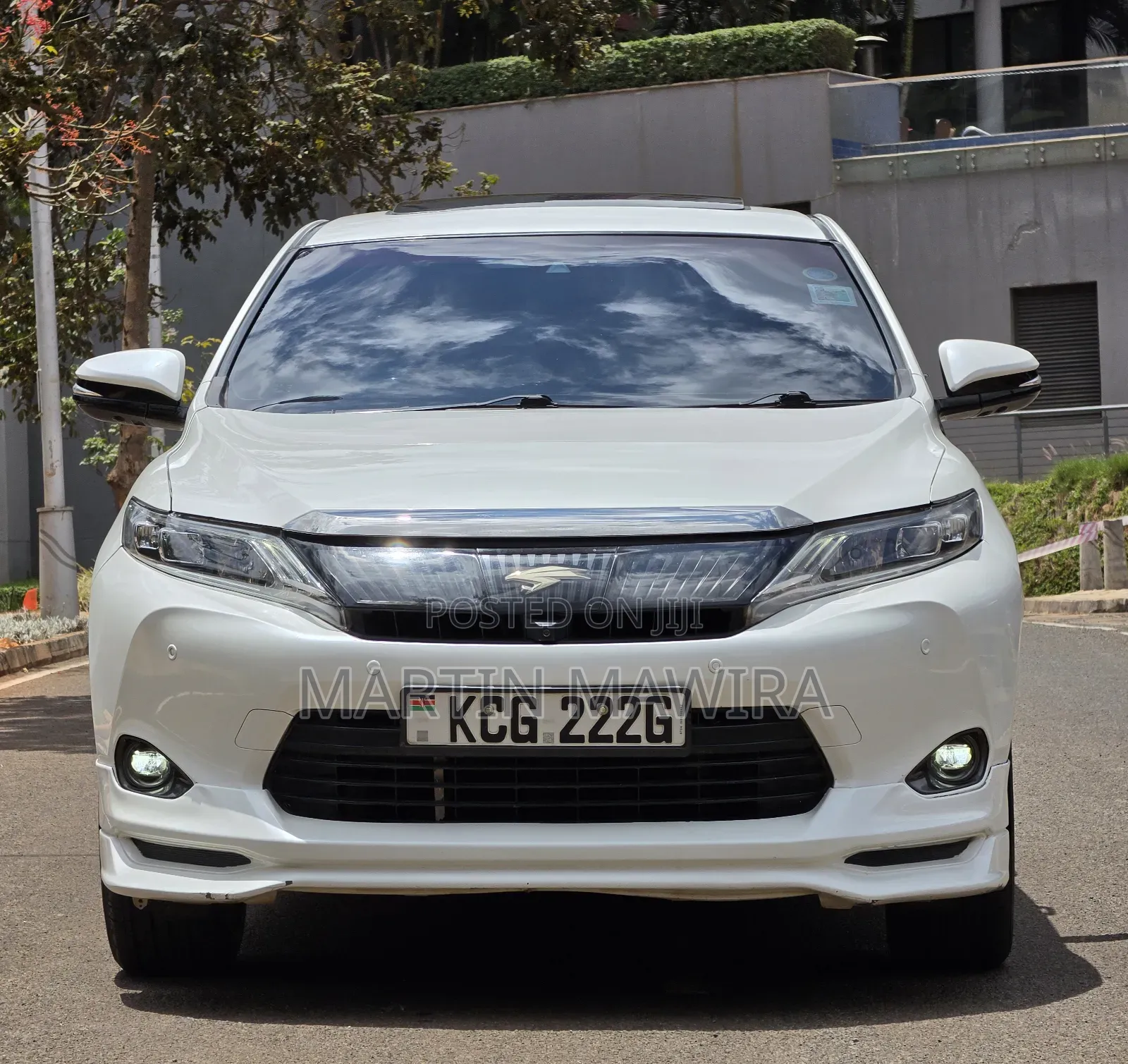 Toyota Harrier 2014 White