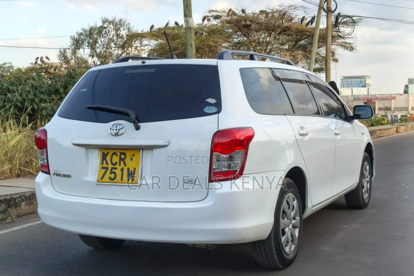 Toyota Corolla Fielder 1.5 Petrol FWD 2012 White