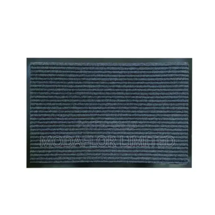 Carpet Door Mat 80x120cm 10mm Ribbed Dirt Trapper
