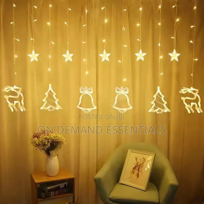 *Christmas Wish Ball LED Garland Curtain Light