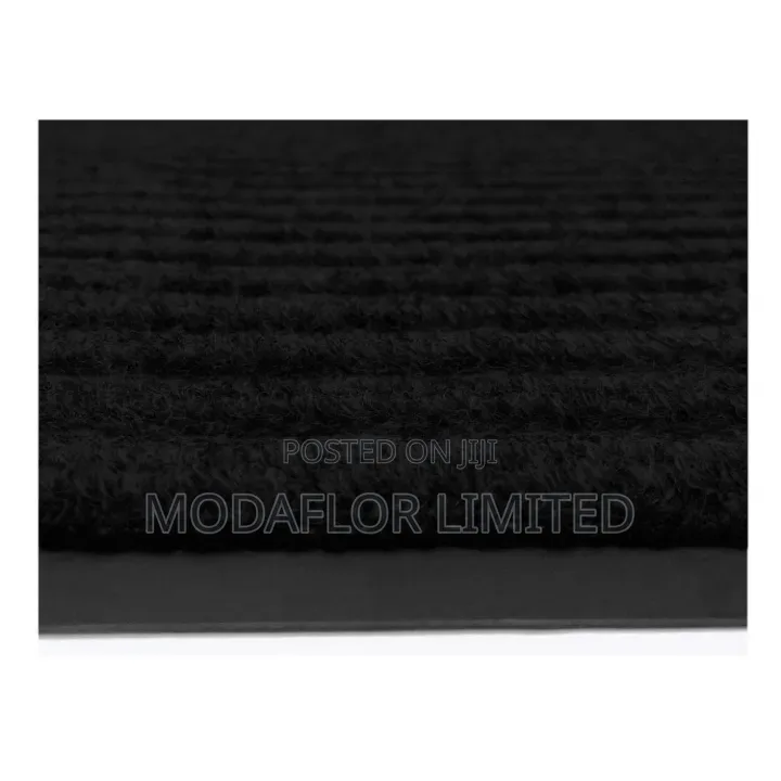 Ribbed Carpet Door Mat 80x120cm 10mm Heavy Duty Entrance
