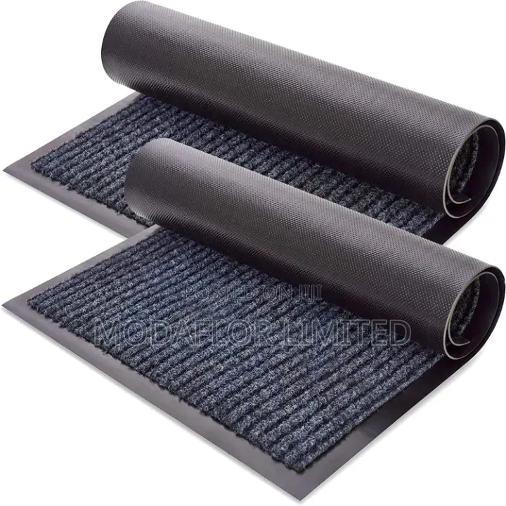 Dirt Trapper Ribbed Carpet Mat 80x120cm 10mm Entrance