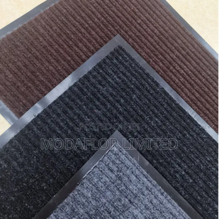 Dirt Trapper Ribbed Carpet Mat 80x120cm 10mm Entrance