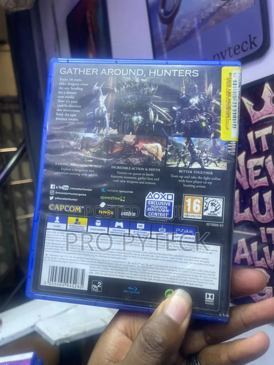 Monster Hunter World Ps5