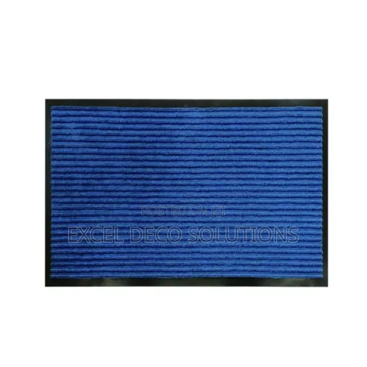 Heavy Duty Door Entrance Mat 80x120cm Ribbed Carpet 10mm