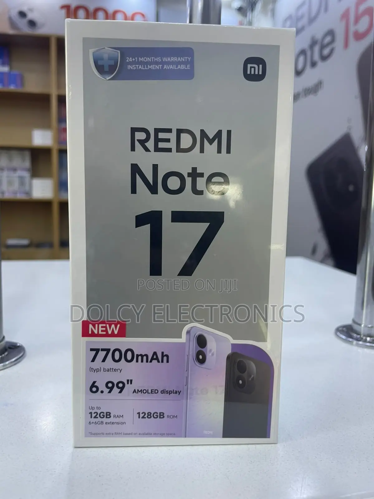 New Xiaomi Redmi 17 128 GB Black