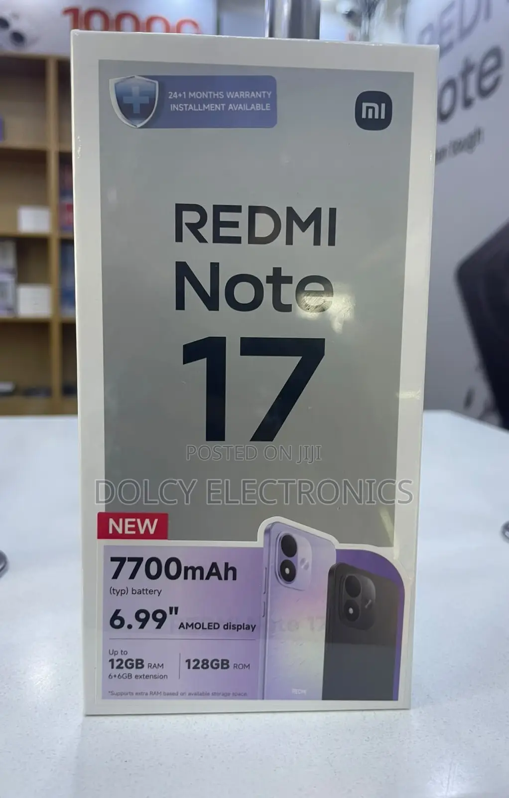 New Xiaomi Redmi 17 128 GB Black