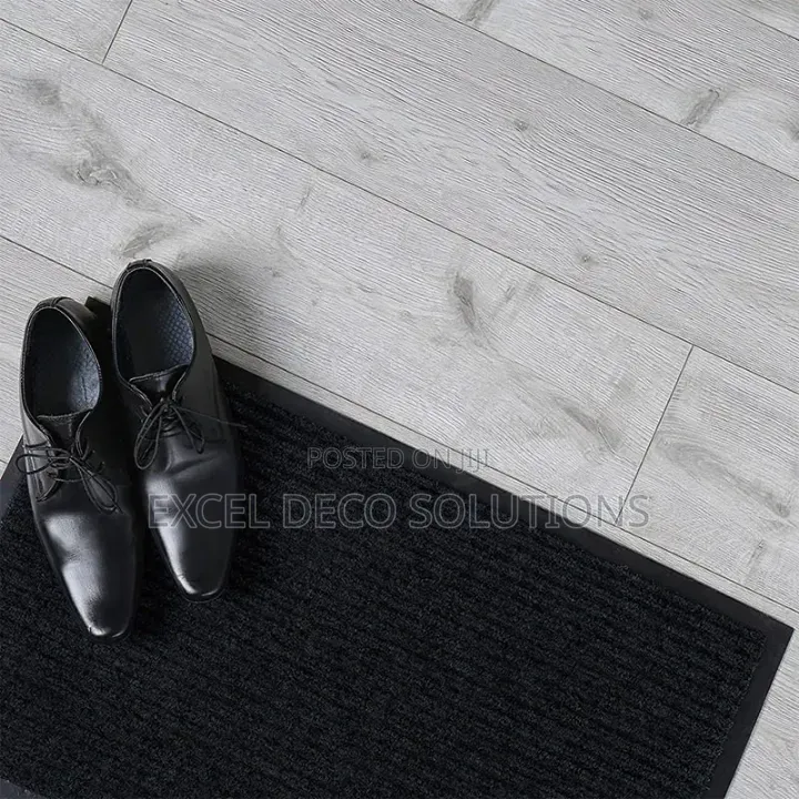 Ribbed Carpet Dirt Trapper Mat 80x120cm 10mm Entrance