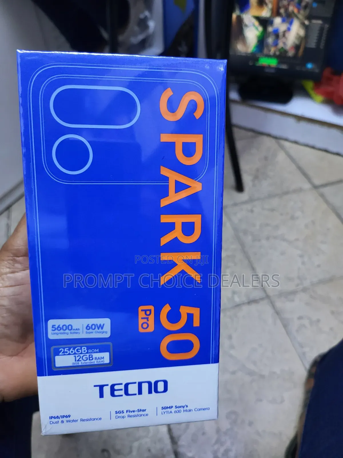 New Tecno Spark 50 Pro 256 GB Black
