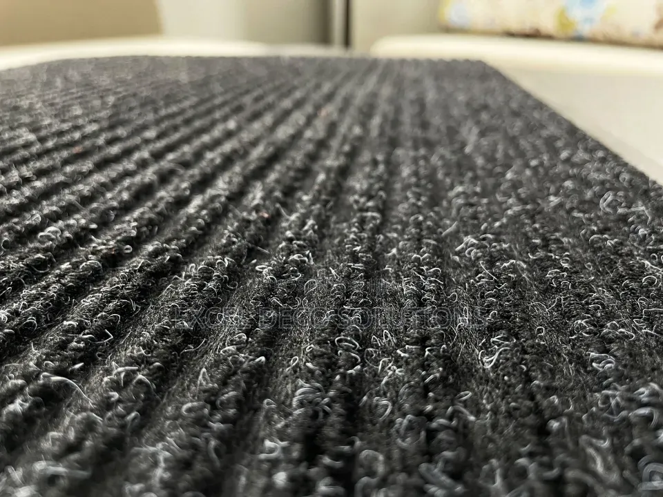 10mm Ribbed Entrance Carpet Mat 80x120cm Dirt & Water Trap
