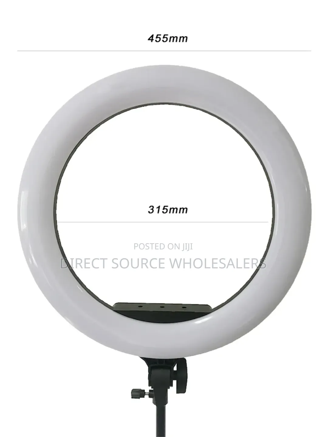 18 Inches Ringlight With an Extendable Tripod Stand Up to 2m Higher